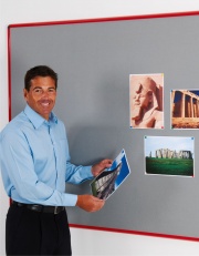 Shield Colour Framed Notice Boards